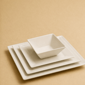 Ensemble de 4 assiettes